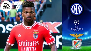 EA Sports FC 24 - Inter Vs. Benfica - UEFA Champions League 23/24 | Full Match