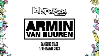 Armin Van Buuren Live @ Lollapalooza Argentina 2023