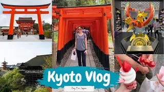 ✦ Exploring Kyoto ✦ Fushimi Inari Shrine, Kiyomizudera Temple & Pokemon Center (JAPAN vlog day 9)