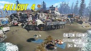 "Fallout 4" Dalton Farms Settlement Build | NO MODS