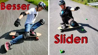 Longboard-SLIDES einfach verbessern: 8 TIPPS um schnell besser Sliden zu lernen [Tutorial]