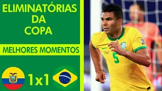 Melhores momentos | Equador 1x1 Brasil | Eliminatórias qatar 2022 | 15ª Rodada | Globo