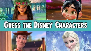 Guess the disney characters Quiz