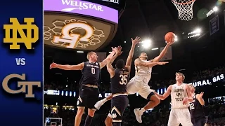 Notre Dame vs. Georgia Tech Men's Basketball Highlights (2016-17)