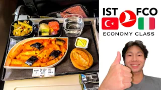 TURKISH AIRLINES = Textbook Example for Short Haul European Flights.