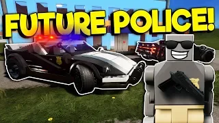 FUTURE LEGO FUGITIVE JAILBREAK! - Brick Rigs Roleplay Gameplay - Lego Cops and Robbers!