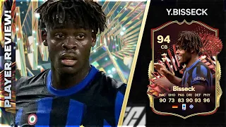 BEST VALUE CB IN THE GAME!!!! LIVE TOTS 94 RATED BISSECK REVIEW - EA FC24 ULTIMATE TEAM