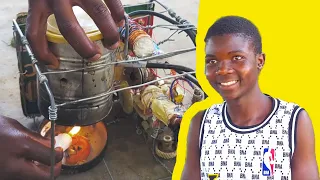 Meet Zimbabwe's Youngest Inventor who built a Water Powered Generator