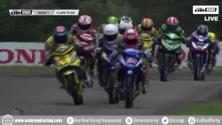 Full Race 1 | ARRC Round 1 | UB 150 | Y15ZR VS RS150rr