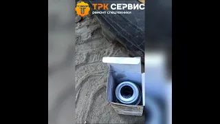 Замена сальника коленвала JCB 3CX