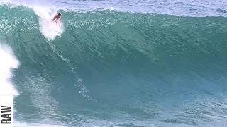 The Swell Peaks at XL Racetracks (Raw Surfing)