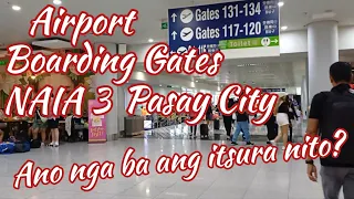 AIRPORT BOARDING GATES NAIA 3, PASAY CITY #naiaterminal3 #