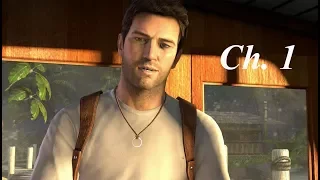 Uncharted 1 drake's fortune walkthrough gameplay chapter 1 Ambushed ( PS4 PRO )