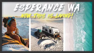 FREE CAMPING on the beach?! Cape Le Grand National Park - Van life in ESPERANCE,  Western Australia