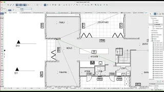 ARCHICAD 25 INTERIORS 05 - 3D VIEW WITH CAMERAS