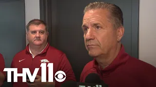 John Calipari discusses Arkansas basketball roster, recruiting philosophy