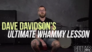 Revocation's Dave Davidson - Sweet Whammy Bar Tips and Tricks!