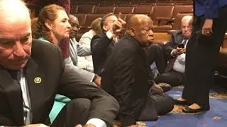 House Democrats hold sit-in on gun control