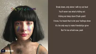 Sia - Unstoppable Lyrics [ High Quality Audio ]