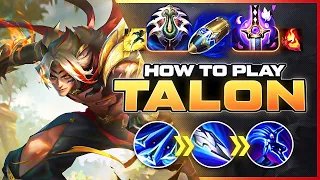 HOW TO PLAY TALON SEASON 14 | BEST Build & Runes | Season 14 Talon guide | League of Legends