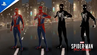 Venom Suit Transformation (Spider-Man Miles Morales)