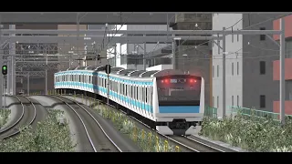 Train Simulator Classic: Tokyo Commuter: Keihin–Tohoku Line JR East E233-1000 Series EMU Action