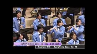 Symphonic Dance Op. 45: 3rd mov't by Sergey Rachmaninov (arr. Masato Sato) (Suginami HS)