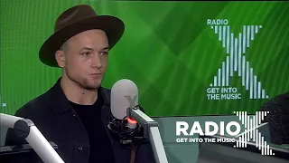 TARON EGERTON is LIVE in the studio! The Eagle has landed!