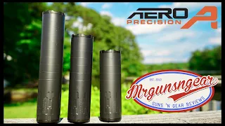 Aero Precision Lahar 30K, Lahar 30, & Lahar 30L Silencer Review & Decibel Meter Test 🇺🇸