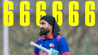 Breaking news: Nepal’s 🇳🇵 Dipendra Singh Airee smashes 6 sixes in an over | Dipendra Singh Batting