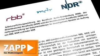 Investigative Filmemacher und die Haftungsfrage | ZAPP | NDR