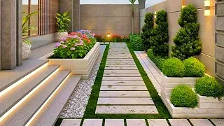 Top 200 Front Yard Garden Landscaping Ideas 2024 Home Backyard Patio Design | House Exterior Design