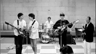 The Beatles - I Want To Hold Your Hand (Ed Sullivan Show Rehearsal) Deauville Hotel, Miami, 1964
