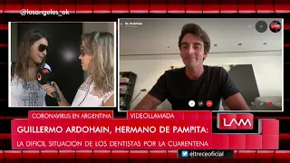 El hermano de Pampita contó cómo vive el aislamiento