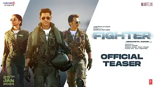 Fighter (Teaser): Hrithik Roshan | Deepika Padukone | Anil Kapoor | Siddharth Anand | 25th Jan 2024