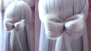 Бантик из волос | Hair Bow | Лена Роговая | Hairstyles by REM | Copyright © #hairstyles