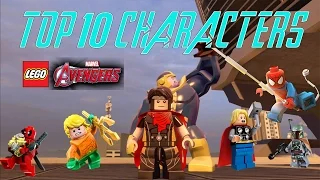 LEGO Marvel's Avengers - Top 10 Favorite Characters (With All DLC)