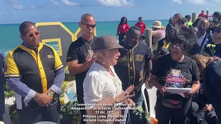 Conmemoración del 50mo aniversario de la desaparición de Roberto Clemente - 31 dic.2022 - Loiza P.R.