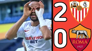 Sevilla 2-0 As Roma UEFA Europan League 2020 Highlight All goals