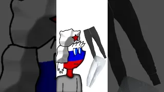 Zakład 😖💡 - Żart Animowany (Countryhumans) #shorts