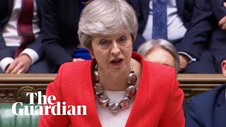 May ‘profoundly regrets’ parliament voting down Brexit deal