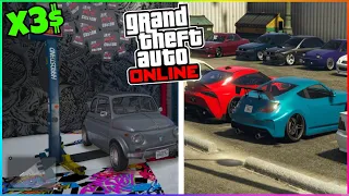 TUNING TREFFEN, x3 Geld machen und Abo zocken in GTA 5 ONLINE! GTA 5 LIVE Deutsch