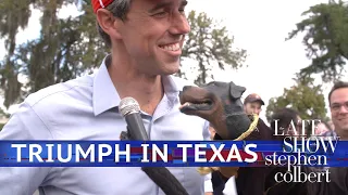 Triumph The Insult Comic Dog Meets Beto And Cruz