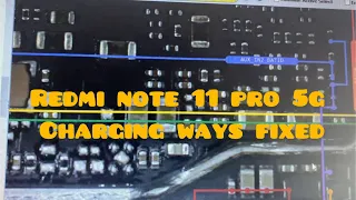 Redmi Note 11 Pro 5G Charging Ways/Schematic diagram