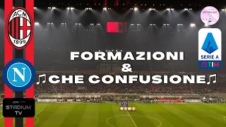 Milan 0-1 Napoli ♫ Che confusione ♫ e Formazione Live HD