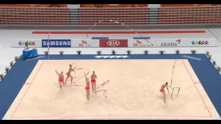 Russia 5 ribbons - Universiade 2015 - EF