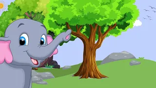 Elephant children song | learning meets fun elephant children song