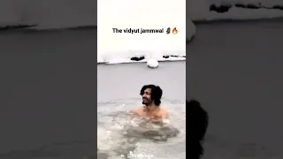 All vs Vidyut Jamwal Ice bath 🥶 Challenge #itrainlikevidyutjammwal