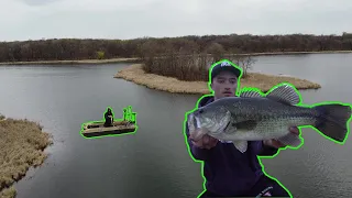 Big Swimbait Insanity -- 25lbs for 5 (Giant Minnesota Bass)