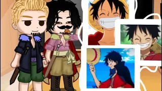 *[( One Piece Old era react to Monkey D Luffy )]*#anime  #onepiece